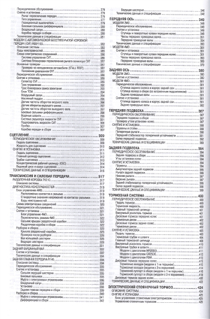 Пример страницы книги Nissan X-Trail Т32